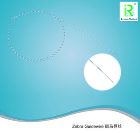 Nitinol Flexible Tip Zebra Guide Wire Disposable For Hospital